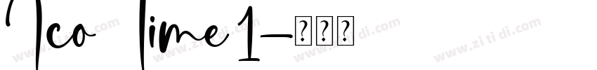 Ico Time 1字体转换